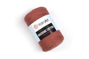 Macrame Cotton 785 - matnočervená