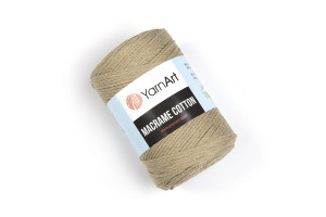 Macrame Cotton 793 - zelenohnedá