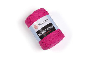 Macrame Cotton 803 - cyklámenová jasná