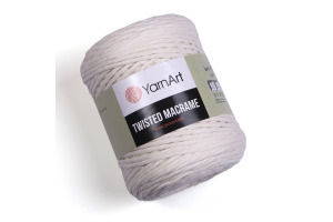 Twisted Macrame 5mm - 752 krémová