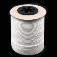 Šnúra technická/žalúziová/k navliekaniu korálikov Ø 1,4mm - biela 01