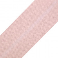 Šikmý prúžok bavlnený 20mm - Ružová svetlá 372 151