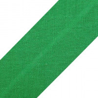 Šikmý prúžok bavlnený 20mm - Zelená pastelová 700 385