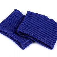 Úplet elastický na rukávy - šírka 7 cm - Modrá kráľovská 004