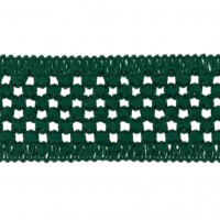 Guma pletená 50 mm - bottle green/tmavozelená