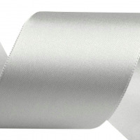 Atlasová stuha šírky 40 mm - zväzok po 5 m - Šedá 59