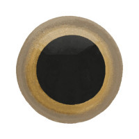 Bezpečnostné oči farebné - 10 mm - Zlatá