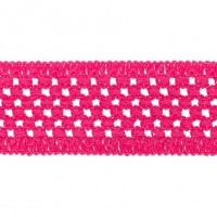 Guma pletená 50 mm -fuchsia