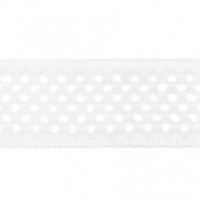 Guma pletená 50 mm - white/biela