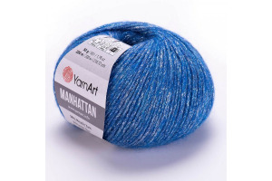 Manhattan 907 - modrá svetlá-strieborná