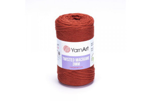Twisted Macrame 3mm - 785 terakota