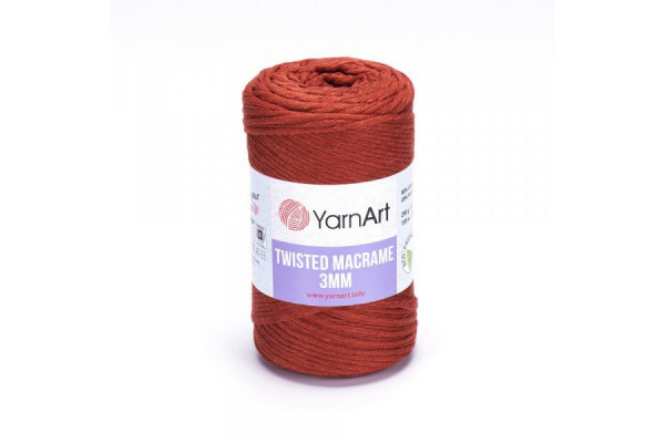 Twisted Macrame 3mm - 785 terakota