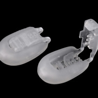 Plastová koncovka 15x19 mm zamačkávacia - Transparent 04