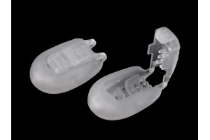Plastová koncovka 15x19 mm zamačkávacia - Transparent 04