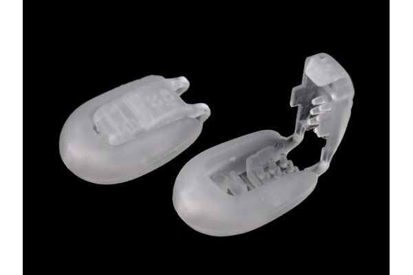 Plastová koncovka 15x19 mm zamačkávacia / Plastová koncovka 15x19 mm zamačkávacia - Transparent 04