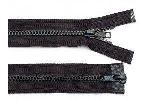 Zips vetrovkový, kosticový - UH - dvojcestný 2 jazdce / 65cm