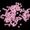 Plastové voskové koráliky/perly Glance Ø3 mm - Ružová