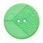 Gombík plastový Ø20mm - Mozaika - Zelená
