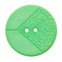 Gombík plastový Ø30mm - Mozaika - Zelená