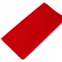 Nažehlovacie záplaty bavlnené 20x40cm - Červená