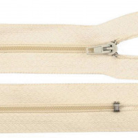 Zips vetrovkový, špirálový - UH - 30 cm - Krémová 103