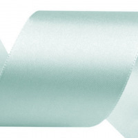 Atlasová stuha šírky 40 mm - zväzok po 5 m - Tyrkysová svetlá 10
