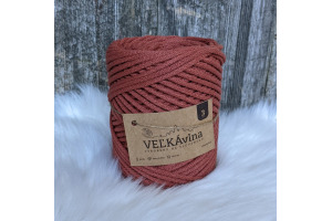 Špagát VEĽKÁvlna 3mm - Terakota