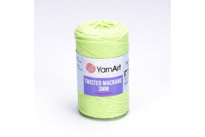 Twisted Macrame 3mm - 755 svetlozelená