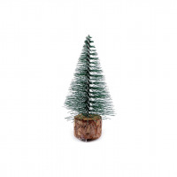 Dekorácia - stromček  malý 7,5cm - Zelená