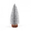 Dekorácia - stromček  14cm - Strieborná