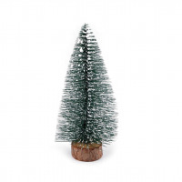 Dekorácia - stromček  14cm - Zelená