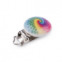 Drevená spona /klipsa - Srdce, balón, slon, color - Multicolor