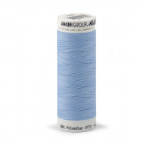 Niť  elastická - Amann - návin 130m - Svetlá modrá 0271