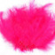 Pštrosie perie dĺžka 9-16 cm - Ružová neónová