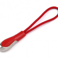 Putko/ťaháčik na bežec k zipsom - červená 05