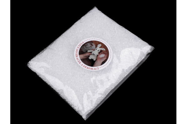 Výplň / plastové peletky do hračiek - 250 g
