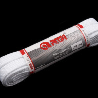Šnúrky do topánok, tenisiek, mikín - 100 cm - Biela