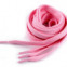 Šnúrky bavlnené do topánok, tenisiek, mikín 130 cm - Ružová