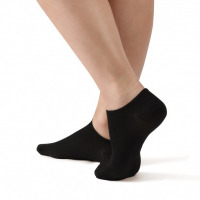 Dámske členkové ponožky NELA - 999 - Čierna - veľkosť 25