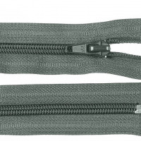 Zips vetrovkový, špirálový - UH - 50 cm - Šedá 316