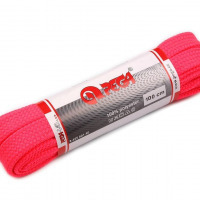 Šnúrky do topánok, tenisiek, mikín - 100 cm - Ružová neón