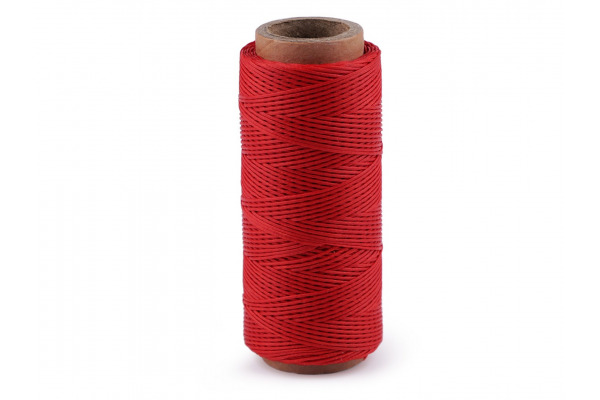 Voskovaná polyesterová niť šírka 1 mm