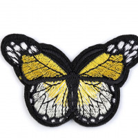 Nažehlovačka - Motýľ - Žltá