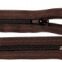 Zips vetrovkový, špirálový - UH -  45 cm - Hnedá tmavá 304