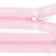 Zips vetrovkový, špirálový - UH -  45 cm - Ružová svetlá 133