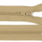 Zips vetrovkový, špirálový - UH - 35 cm - Hnedá prírodná 308