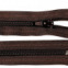 Zips vetrovkový, špirálový - UH - 35 cm - Hnedá tmavá 304