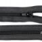 Zips vetrovkový, špirálový - UH - 35 cm - Čierna 332