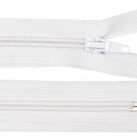 Zips vetrovkový, špirálový - UH - 30 cm - Biela 101