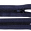 Zips vetrovkový, špirálový - UH - 50 cm - Modrá tmavá 330